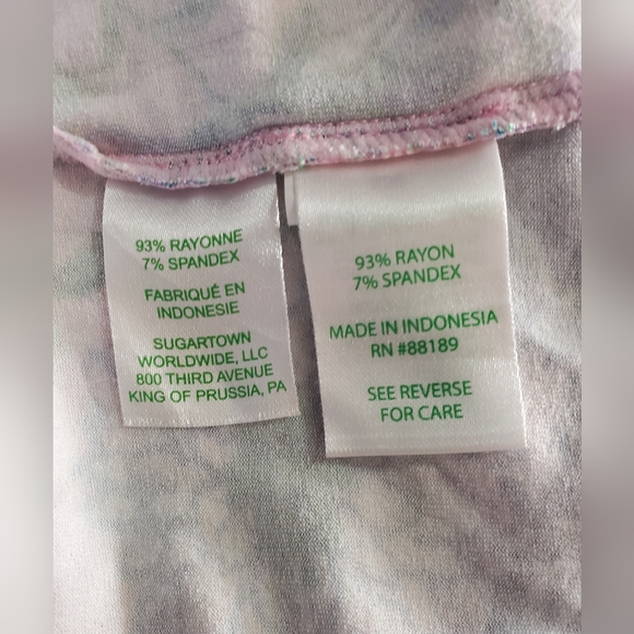 Lilly Pulitzer Women's Sophiletta Dress Cay To My Heart UPF 50+ Blue & Pink Sz M - Picture 13 of 13